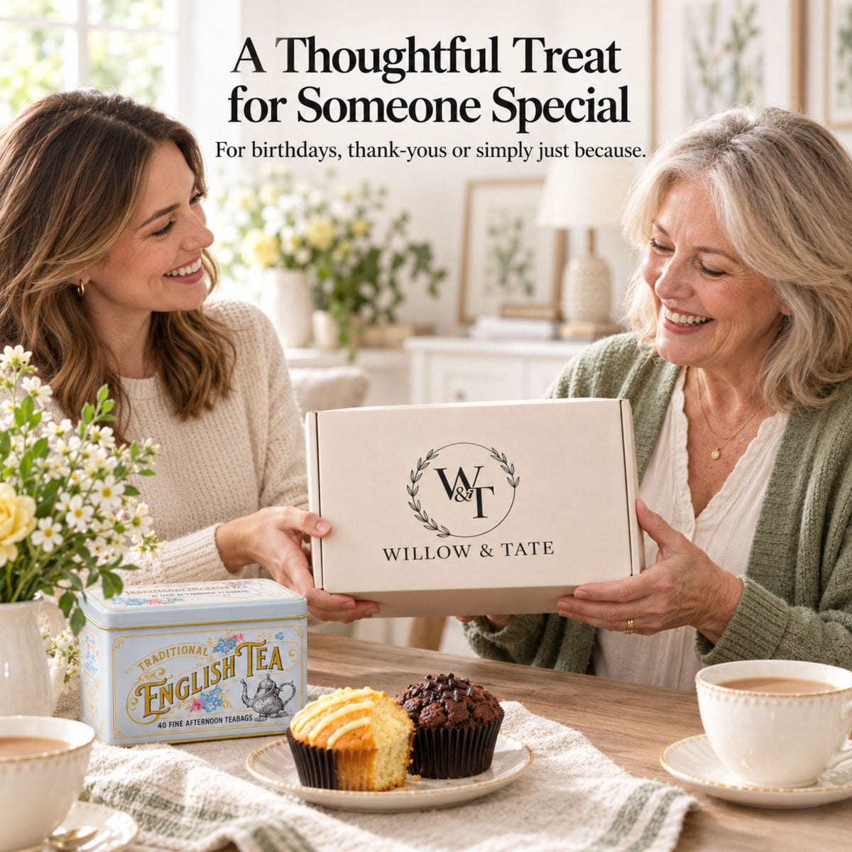 Afternoon Tea & Cakes Hamper