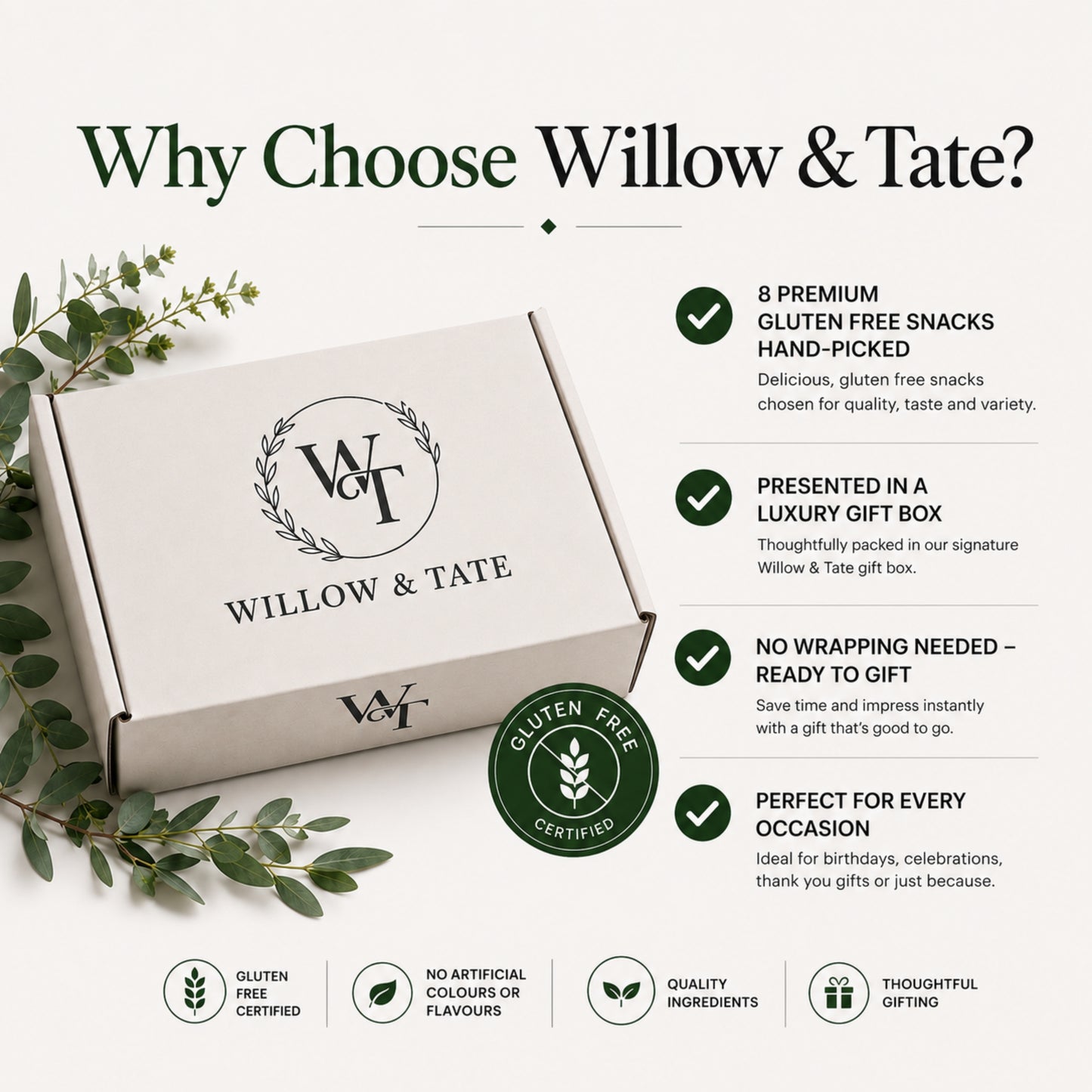 Gluten Free Snack Hamper Gift Box